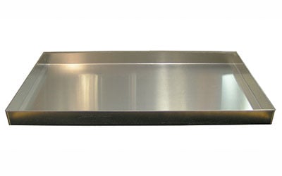 4 Sided Aluminium Tray 16 Inch Lamington/Coffin - OTA4-2-16