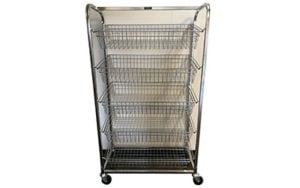 Stainless Steel Sloping Display Rack - BRS