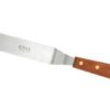 Angled Spatula 8 inch - Wooden Handle