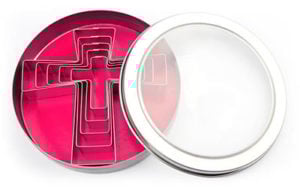 Cookie Cutter Cross Shape Set of 5