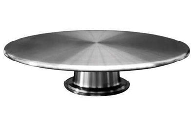Cake Stand - Turntable Stainless Steel