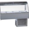 Curved Glass Cold Food Display Bar-CRX24RD