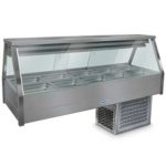 Straight Glass Cold Food Display Bar-ERX25RD