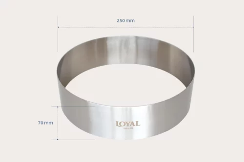Round Food Stacker Cake Ring - 250mm
