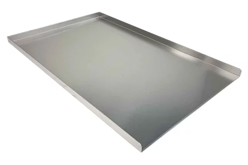 open side baking tray 18 inch aluminium 3 sided tray