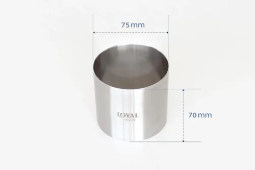 Round Food Stacker Cake Ring - 75mm