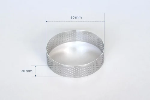 80mm Perforated Tart Ring