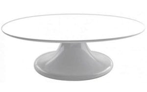 Cake Stand Turntable White - LP22732W