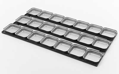 Square Pie Tin Tray 16 Inch-PPS1/16S