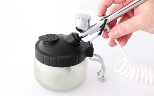 Airbrush Cleaning Jar