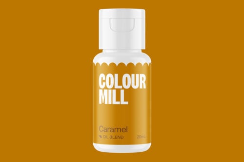 Colour Mill Caramel 20ml oil-based caramel brown food colouring for cake decorating and baking