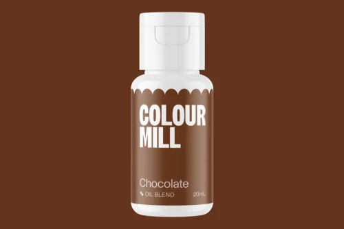 Colour Mill Chocolate 20ml oil-based chocolate brown food colouring for cake decorating and baking