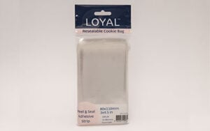 Resealable Cookie Bags - 80mm x 110mm