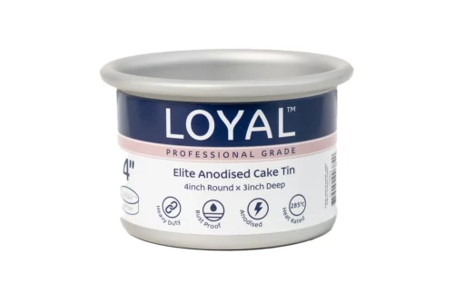 4 Inch Round Aluminium Cake Tin