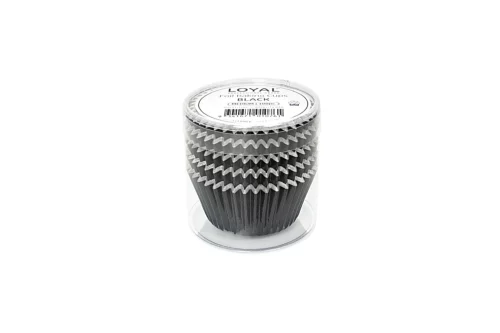 Foil Baking Cups - Black - Medium