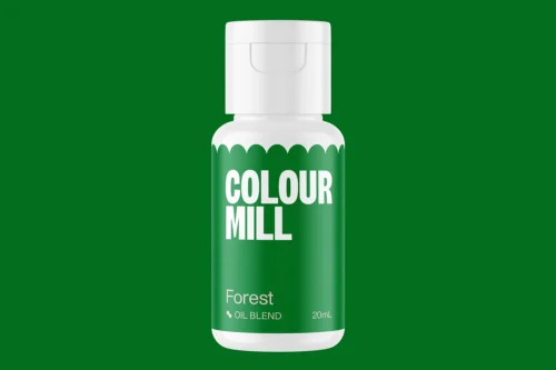Colour Mill Forest Green 20ml oil-based dark green food colouring for cake decorating and baking