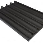 French Stick Tray Perforated 5 Impressions Non-Stick Coating