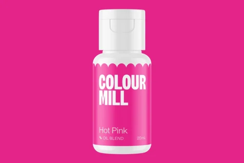 Colour Mill Hot Pink 20ml oil-based vibrant pink food colouring for cake decorating and baking