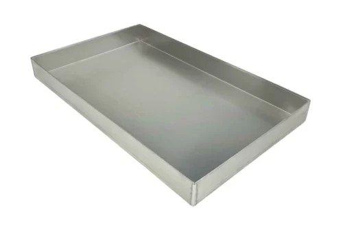 euronorm lamington tray 400x600 aluminium 4 sided tray
