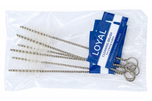 LOYAL cleaning brushes for cleaning cake decorating piping tubes and piping tips