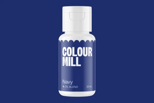 Colour Mill Navy 20ml oil-based navy blue food colouring for cake decorating and baking