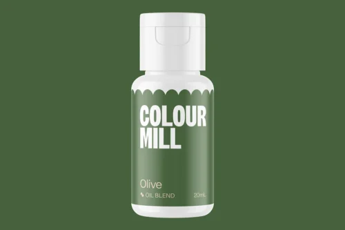 Colour Mill Olive 20ml oil-based olive green food colouring for cake decorating and baking