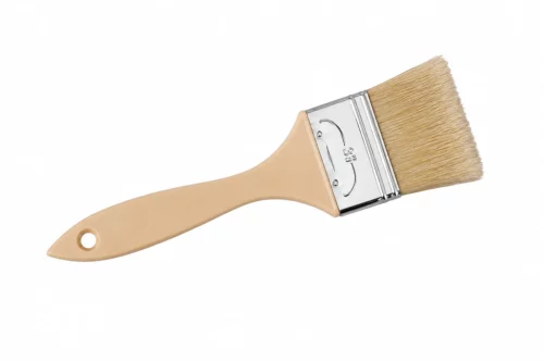 60mm Pastry Brush with Natural Bristles and plastic handle