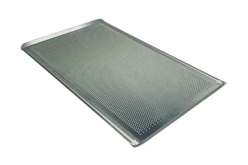 18 inch perforated tray aluminium swiss style baking tray