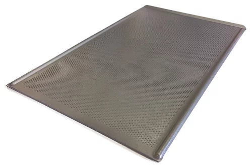 non-stick perforated tray 16 inch aluminium baking tray