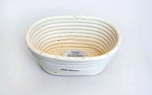 oval banneton basket 20cm rattan proofing basket sourdough