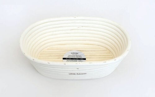 oval sourdough basket 27cm rattan banneton proofing basket