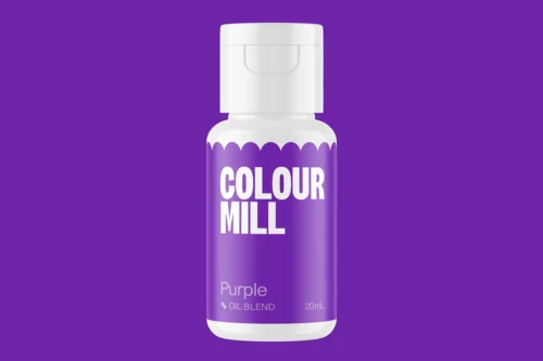 Colour Mill Purple 20ml oil-based purple food colouring for cake decorating and baking