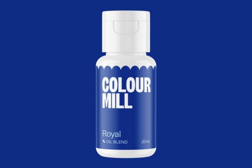 Colour Mill Royal 20ml oil-based royal blue food colouring for cake decorating and baking