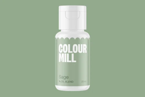 Colour Mill Sage 20ml oil-based sage green food colouring for cake decorating and baking