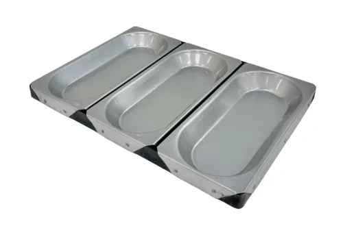 vienna bread pans set of 3 commercial loaf pans aluminised steel silicone coated